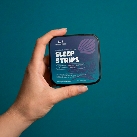 fast dissolving sleep strips supplement for better sleep support