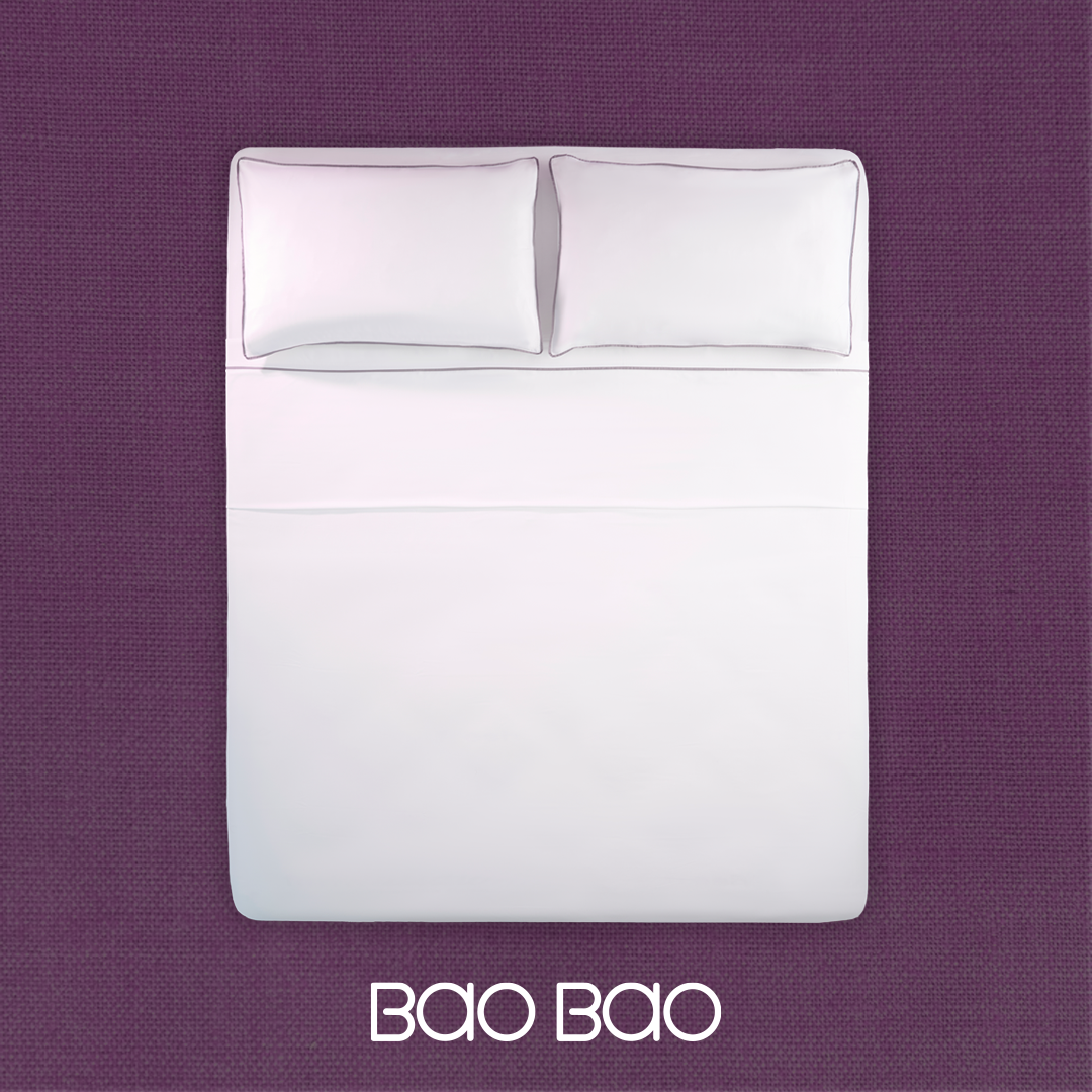 Minimalist Bao Bao bedding set designed to elevate your sleep with clean aesthetics and irresistibly soft comfort.