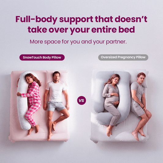 SnowTouch Adjustable Body Pillow
