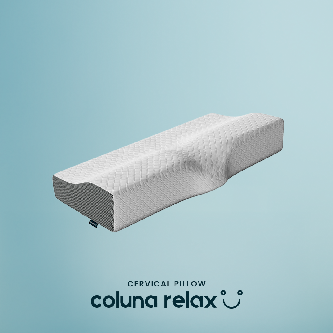 Coluna Relax cervical pillow with ergonomic contour for neck support