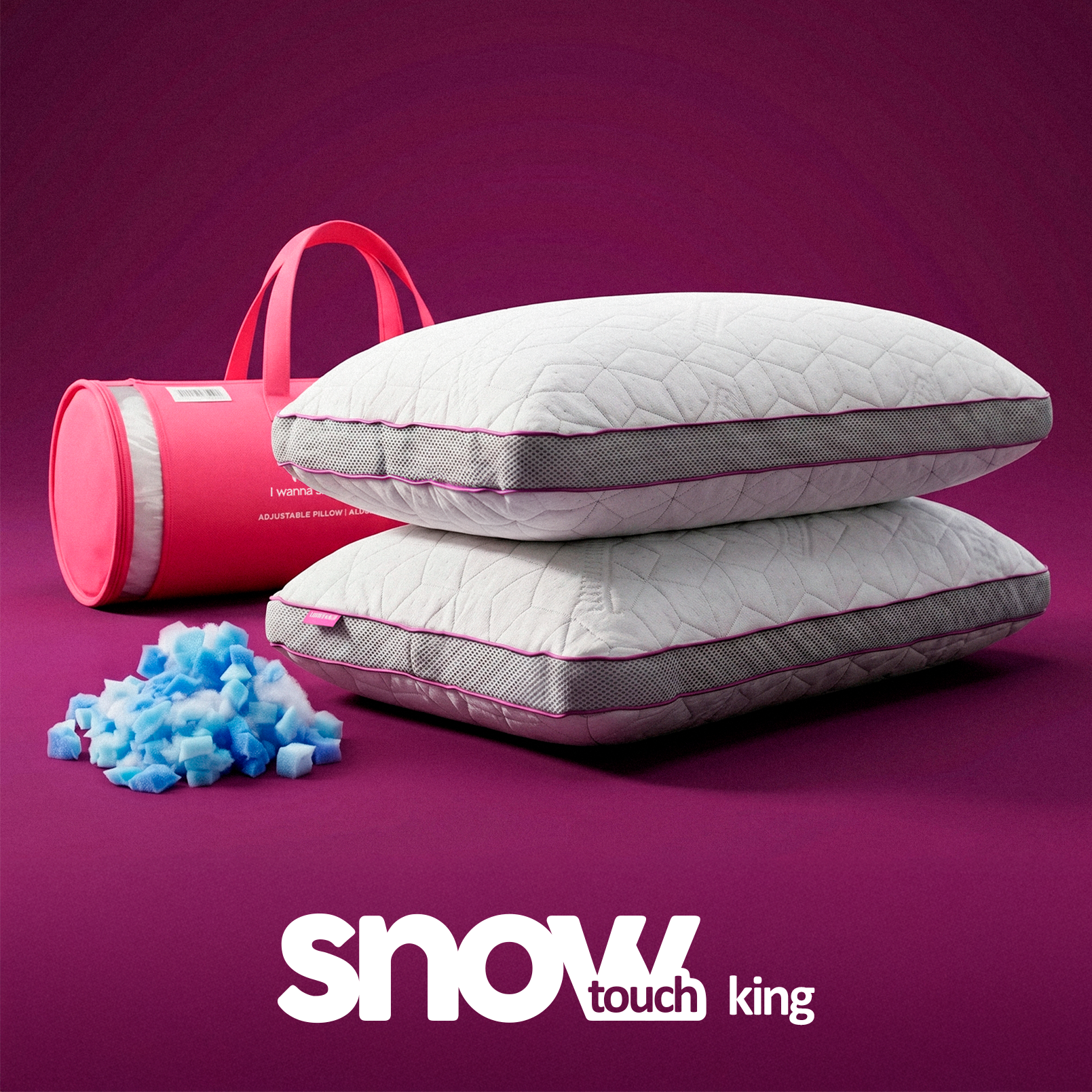 Bundle 2x IWS SnowTouch Pillows — Set of 2