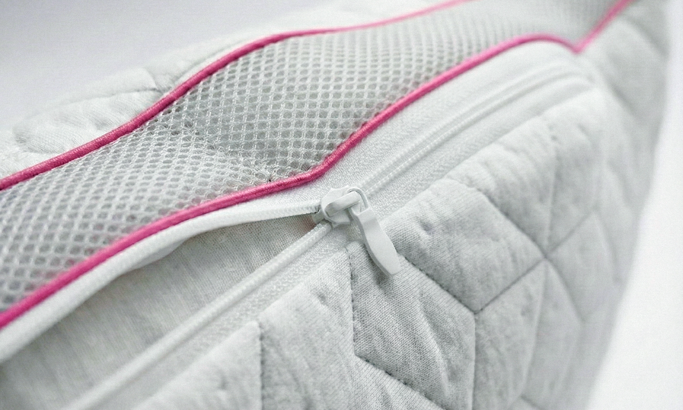 SnowTouch full body pillow for side sleepers and spinal alignment