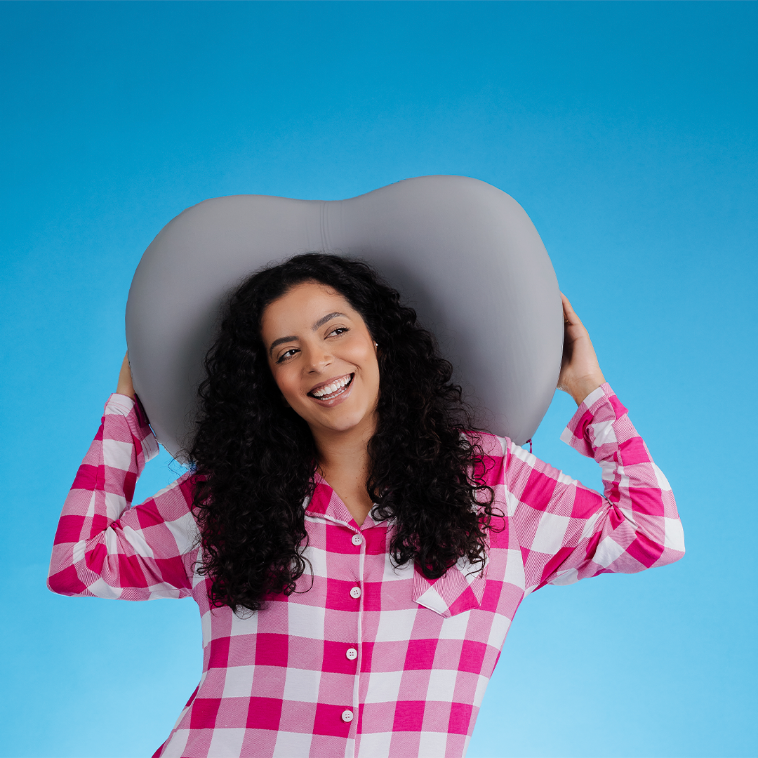 ergonomic cervical pillow supporting neck and spine alignment