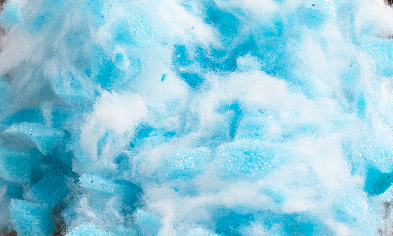 memory foam flakes and gel infusion