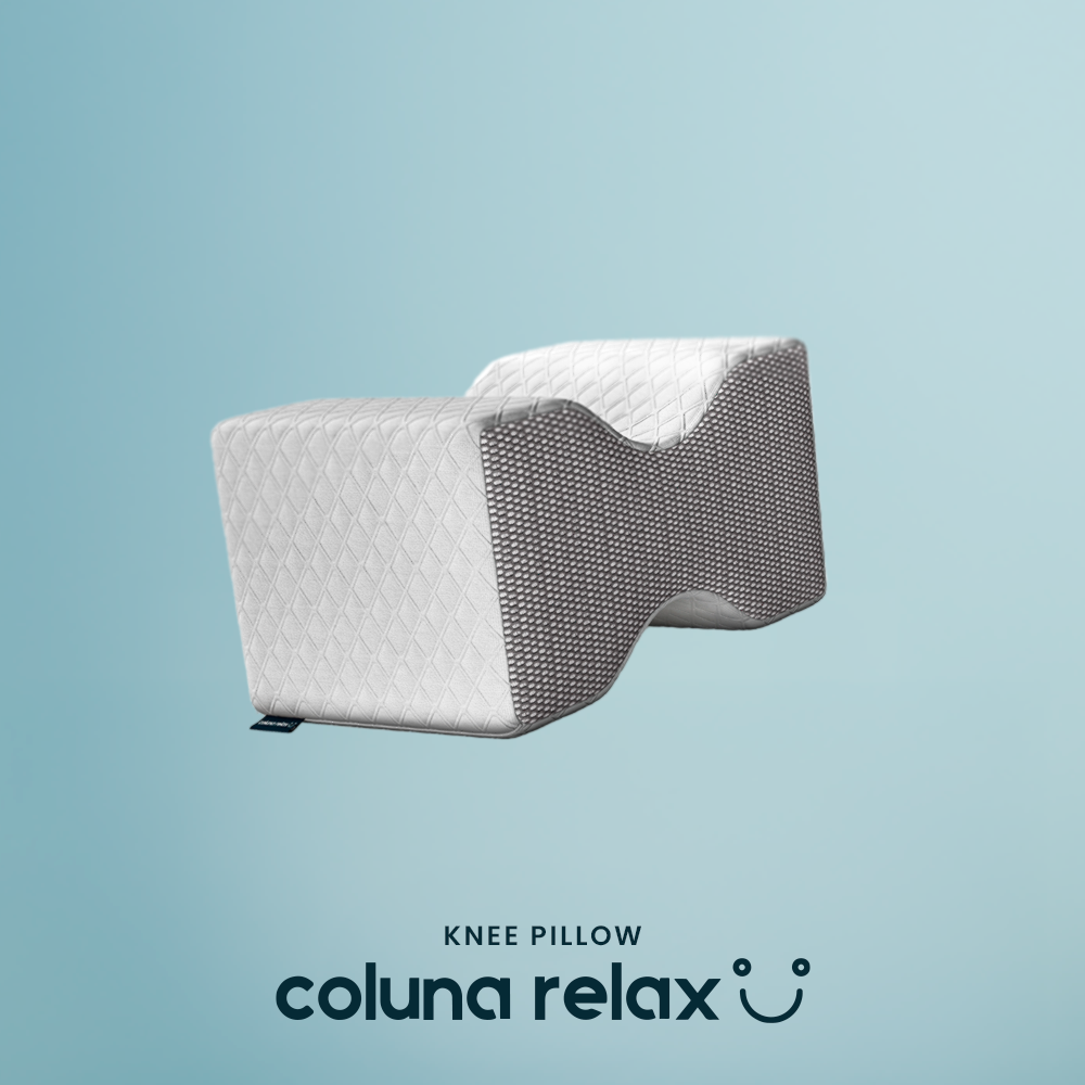 orthopedic knee support pillow designed to relieve hip and lower back pressure for pregnancy comfort